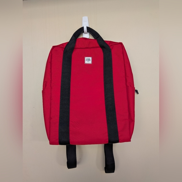 Opening Ceremony Red Backpack with Laptop Sleeve